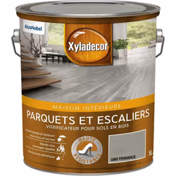 LIVRAISON OFFERTE DES 39€ D’ACHAT ET RETOUR GRATUIT ! VITRIFICATEUR POUR SOLS INTERIEURS EN BOIS XYLADECOR PARQUET ET ESCALIE ...