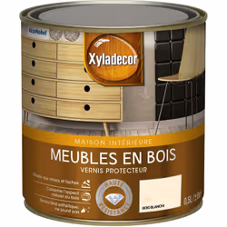LIVRAISON OFFERTE DES 39€ D’ACHAT ET RETOUR GRATUIT ! Vernis protecteur intérieur pour les meubles en bois Xyladecor mat bois ...