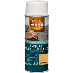 Xyladecor - Lasure aérosol multi-supports tous types de bois extérieur - aspect mat chêne clair 400 mL