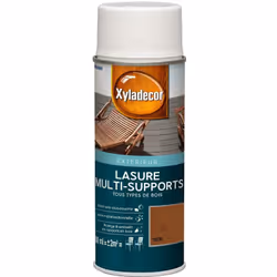 LIVRAISON OFFERTE DES 39€ D’ACHAT ET RETOUR GRATUIT ! Aérosol lasure multi-supports pour tous types de bois exterieur Xyladec ...