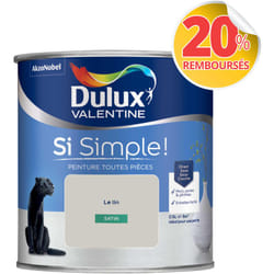 Peinture toutes pièces Dulux Valentine Si Simple Satin Le Lin 0,5 l