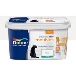 Dulux Valentine - Peinture De Rénovation Simple & Deco Meubles Satin Blanc 2 l