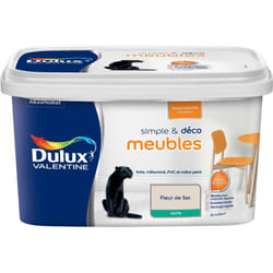 Peinture De Rénovation Simple & Deco Meubles Satin Fleur De Sel 2 l Dulux Valentine