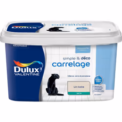 LIVRAISON OFFERTE DES 39€ D’ACHAT ET RETOUR GRATUIT ! Peinture De Rénovation Dulux Valentine Simple & Deco Carrelage Satin Li ...
