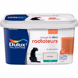 LIVRAISON OFFERTE DES 39€ D’ACHAT ET RETOUR GRATUIT ! Peinture De Rénovation Dulux Valentine Simple & Deco Radiateurs Satin L ...