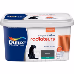 LIVRAISON OFFERTE DES 39€ D’ACHAT ET RETOUR GRATUIT ! Peinture De Rénovation Dulux Valentine Simple & Deco Radiateurs Satin P ...