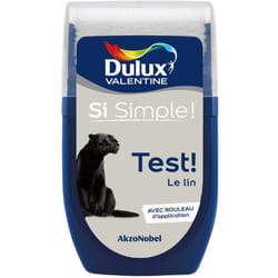 Dulux Valentine - Si Simple - Peinture toutes pièces - Testeur Mat Le Lin 30 mL