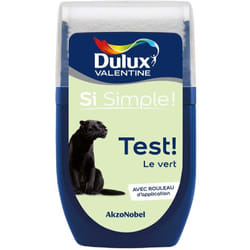 Dulux Valentine - Si Simple - Peinture toutes pièces - Testeur Mat Le Vert 30 mL
