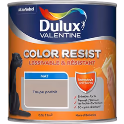 LIVRAISON OFFERTE DES 39€ D’ACHAT ET RETOUR GRATUIT ! Dulux Valentine Murs & Boiseries : Color Resist Murs & Boiseries Mat, r ...