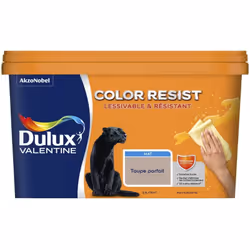 LIVRAISON OFFERTE DES 39€ D’ACHAT ET RETOUR GRATUIT ! Dulux Valentine Murs & Boiseries : Color Resist Murs & Boiseries Mat, r ...