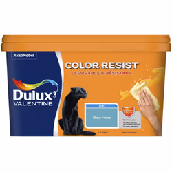 LIVRAISON OFFERTE DES 39€ D’ACHAT ET RETOUR GRATUIT ! Dulux Valentine Murs & Boiseries : Color Resist Murs & Boiseries Mat, r ...