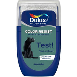Dulux Valentine - Testeur couleur Vert Profond 30 mL - Peinture Color Resist