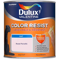 LIVRAISON OFFERTE DES 39€ D’ACHAT ET RETOUR GRATUIT ! Dulux Valentine Murs & Boiseries : Color Resist Murs & Boiseries Mat, r ...