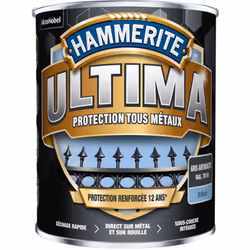 LIVRAISON OFFERTE DES 39€ D’ACHAT ET RETOUR GRATUIT ! Hammerite ULTIMA Peinture antirouille brillante : Hammerite Ultima est  ...