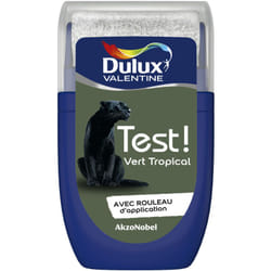 Dulux Valentine - Testeur de couleur Vert Tropical 30 mL - Peinture