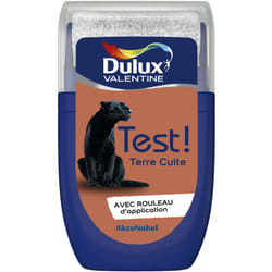 Dulux Valentine - Testeur de couleur Terre Cuite 30 mL - Peinture