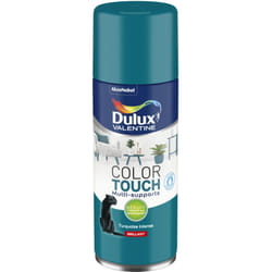 Dulux Valentine - Peinture Aérosol Color Touch - Brillant Turquoise Intense 400 ml