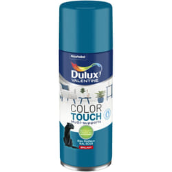 Dulux Valentine - Peinture Aérosol Color Touch - Brillant Bleu Radieux 400 ml