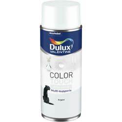 Dulux Valentine - Peinture Aérosol Color Touch - Effet Métal Argent 400 ml
