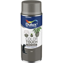 Dulux Valentine - Peinture Aérosol Color Touch - Effet Sablé Gris 400 ml