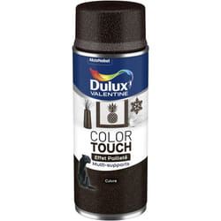 Dulux Valentine - Peinture Aérosol Color Touch - Effet Pailleté Cuivre 400 ml
