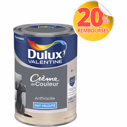 LIVRAISON OFFERTE DES 39€ D’ACHAT ET RETOUR GRATUIT ! Dulux Valentine Crème de couleur : La peinture Dulux Valentine Crème de ...