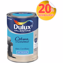 LIVRAISON OFFERTE DES 39€ D’ACHAT ET RETOUR GRATUIT ! Dulux Valentine Crème de couleur : La peinture Dulux Valentine Crème de ...
