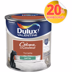 LIVRAISON OFFERTE DES 39€ D’ACHAT ET RETOUR GRATUIT ! Dulux Valentine Crème de couleur : La peinture Dulux Valentine Crème de ...