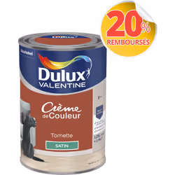 LIVRAISON OFFERTE DES 39€ D’ACHAT ET RETOUR GRATUIT ! Dulux Valentine Crème de couleur : La peinture Dulux Valentine Crème de ...