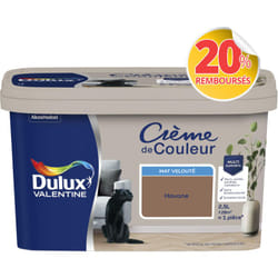 Dulux Valentine - Peinture Crème De Couleur Mat Havane 2,5 l