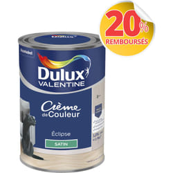 Dulux Valentine - Peinture Crème De Couleur Satin Éclipse 1,25 l