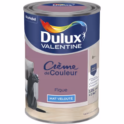 LIVRAISON OFFERTE DES 39€ D’ACHAT ET RETOUR GRATUIT ! Dulux Valentine Crème de couleur : La peinture Dulux Valentine Crème de ...