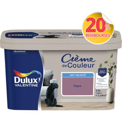 Dulux Valentine - Peinture Crème De Couleur Mat Figue 2,5 l