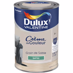 LIVRAISON OFFERTE DES 39€ D’ACHAT ET RETOUR GRATUIT ! Dulux Valentine Crème de couleur : La peinture Dulux Valentine Crème de ...