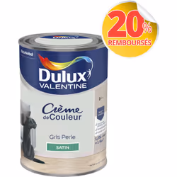 LIVRAISON OFFERTE DES 39€ D’ACHAT ET RETOUR GRATUIT ! Dulux Valentine Crème de couleur : La peinture Dulux Valentine Crème de ...
