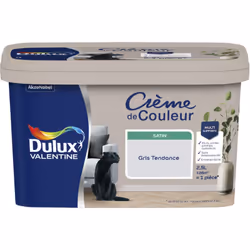 LIVRAISON OFFERTE DES 39€ D’ACHAT ET RETOUR GRATUIT ! Dulux Valentine Crème de couleur : La peinture Dulux Valentine Crème de ...