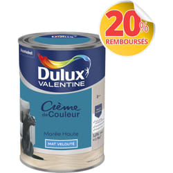 Dulux Valentine - Peinture Crème De Couleur Mat Marée Haute 1,25 l