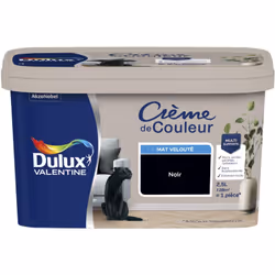 LIVRAISON OFFERTE DES 39€ D’ACHAT ET RETOUR GRATUIT ! Dulux Valentine Crème de couleur : La peinture Dulux Valentine Crème de ...