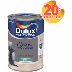 LIVRAISON OFFERTE DES 39€ D’ACHAT ET RETOUR GRATUIT ! Dulux Valentine Crème de couleur : La peinture Dulux Valentine Crème de ...