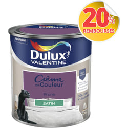 Dulux Valentine - Peinture Crème De Couleur Satin Prune 0,5 l