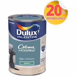 LIVRAISON OFFERTE DES 39€ D’ACHAT ET RETOUR GRATUIT ! Dulux Valentine Crème de couleur : La peinture Dulux Valentine Crème de ...