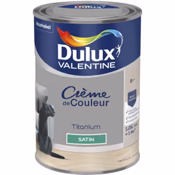 LIVRAISON OFFERTE DES 39€ D’ACHAT ET RETOUR GRATUIT ! Dulux Valentine Crème de couleur : La peinture Dulux Valentine Crème de ...