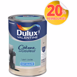 LIVRAISON OFFERTE DES 39€ D’ACHAT ET RETOUR GRATUIT ! Dulux Valentine Crème de couleur : La peinture Dulux Valentine Crème de ...