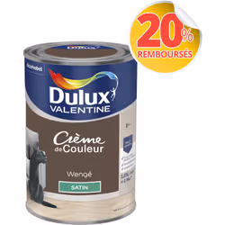 LIVRAISON OFFERTE DES 39€ D’ACHAT ET RETOUR GRATUIT ! Dulux Valentine Crème de couleur : La peinture Dulux Valentine Crème de ...