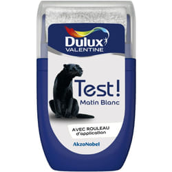 Testeur couleur Matin Blanc 30 mL - Peinture Dulux Valentine
