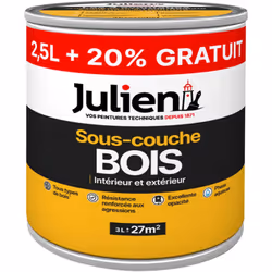 LIVRAISON OFFERTE DES 39€ D’ACHAT ET RETOUR GRATUIT ! Julien Sous-Couche Bois Intérieur/Extérieur : La sous-couche Bois extér ...