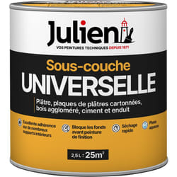 Julien - Sous-Couche Universelle avant peinture - aspect Mat Blanc 2,5L