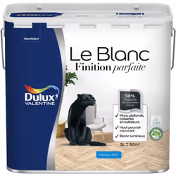 LIVRAISON OFFERTE DES 39€ D’ACHAT ET RETOUR GRATUIT ! Dulux Valentine Le Blanc Finition Parfaite Blanc Mat : Le Blanc Finitio ...