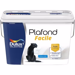 LIVRAISON OFFERTE DES 39€ D’ACHAT ET RETOUR GRATUIT ! Dulux Valentine Plafond Facile est la peinture parfaitement adaptée pou ...