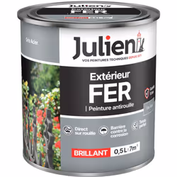 LIVRAISON OFFERTE DES 39€ D’ACHAT ET RETOUR GRATUIT ! Julien Fer Anti-Rouille : La peinture Fer Extérieur Julien protège dura ...